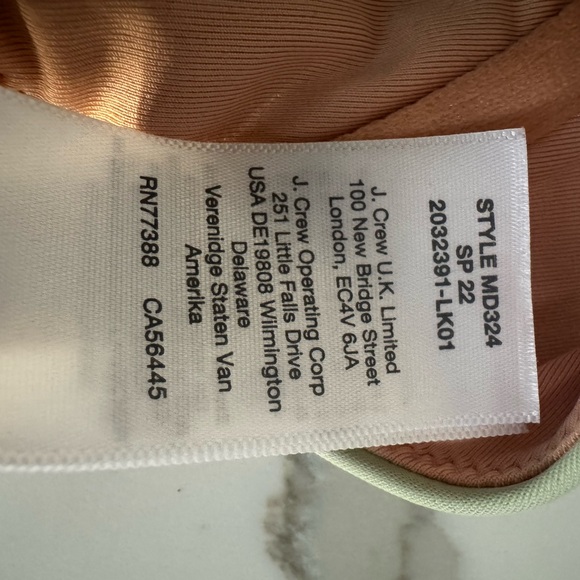 Madewell Second Wave Underwire Bikini Set Sage Green Size M Top / S Bottom NWT - Picture 10 of 13